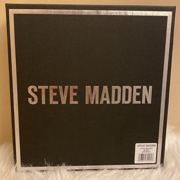 NWT Steve Madden Shoulder Bag w/Matching Wallet - Blush Pink - 2pc Gift Set - Picture 6 of 9